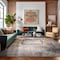 World Rug Gallery Dublin Contemporary Abstract Area Rug 5' X 7' Yellow 4053YELLOW5X7 - alternate 6